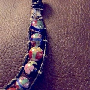 Oriental bead bracelet